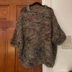 Multi color Zara poncho